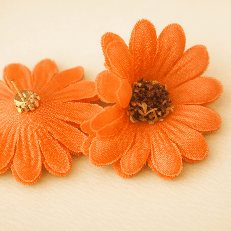 Daisy Floral Earring view 4