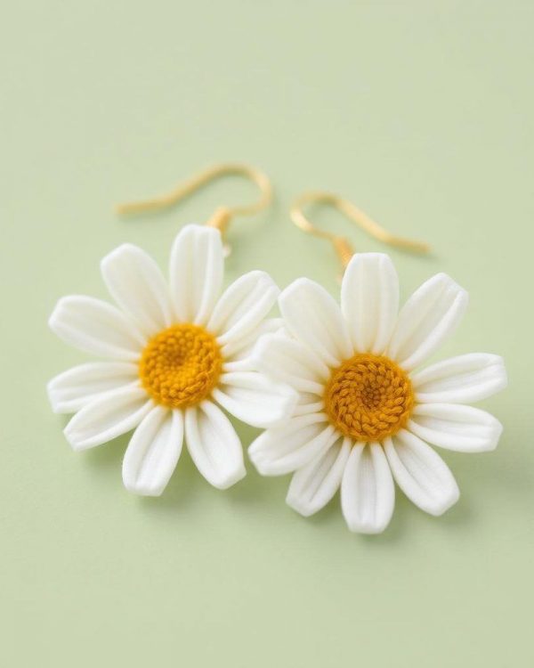 Daisy Floral Earring