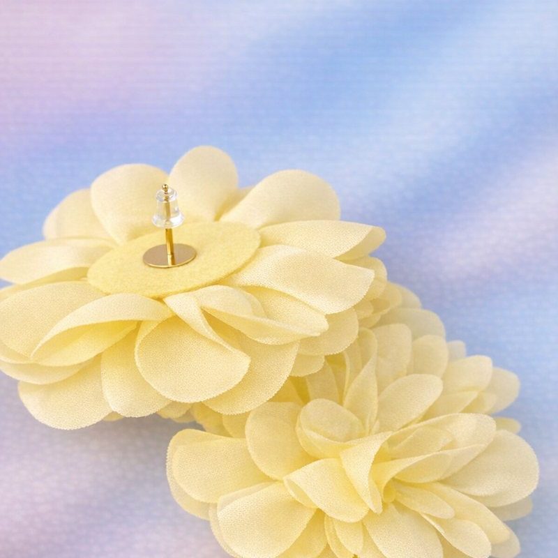 Rose Floral Earring view 5