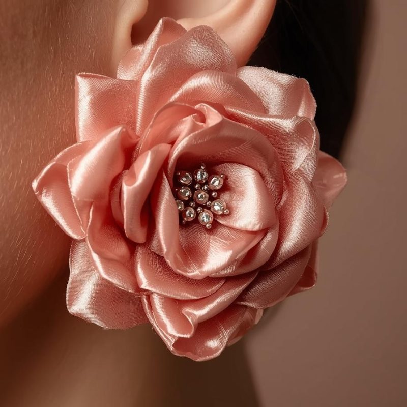 Peony Floral Earring